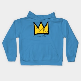 Basquiat Crown Kids Hoodie